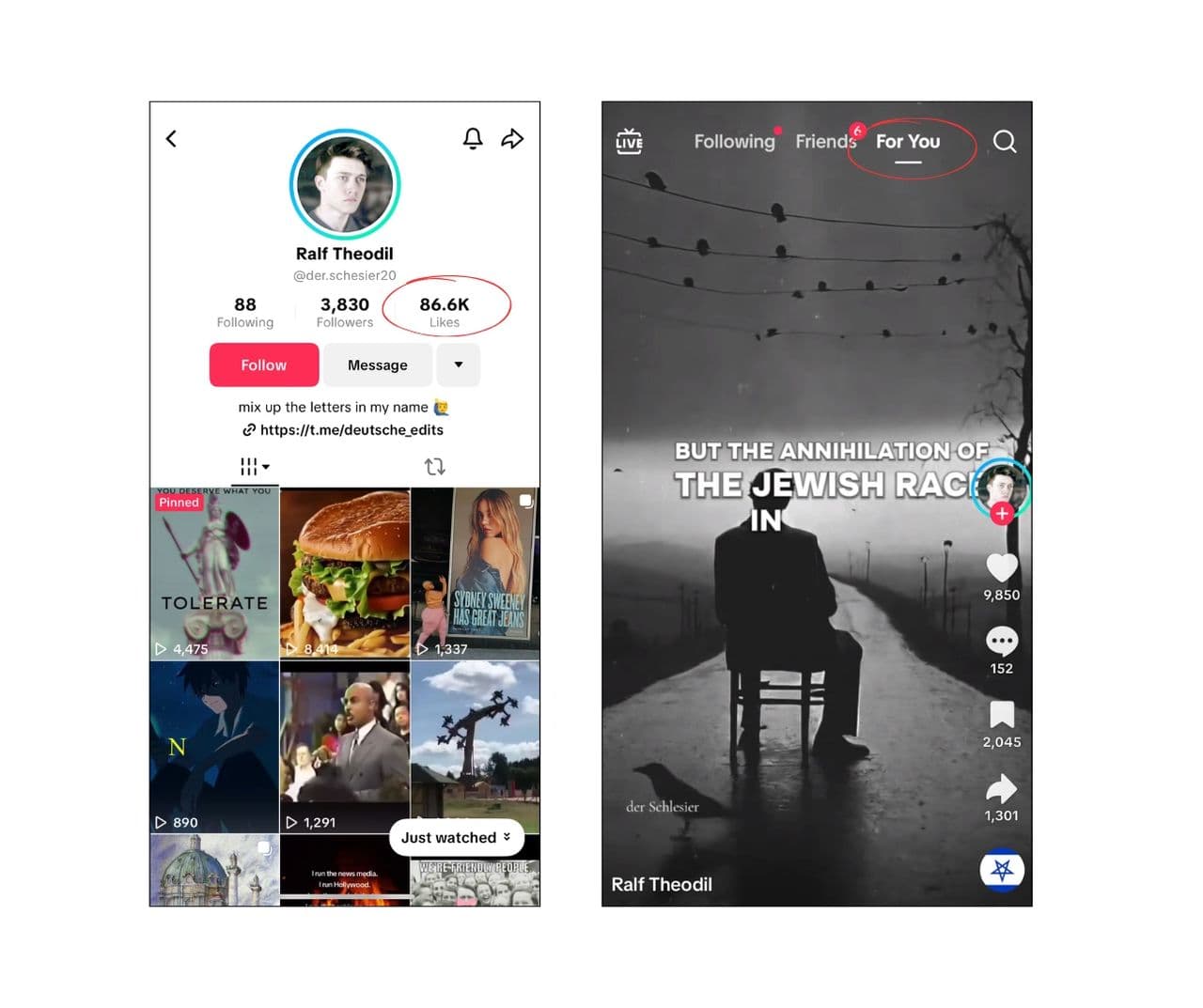 Screenshoty z 17. srpna 2025